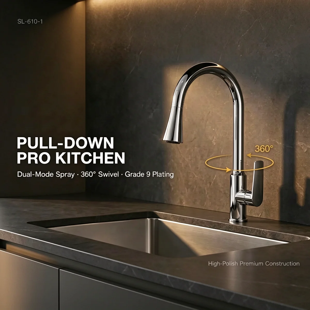 Kitchen faucets
