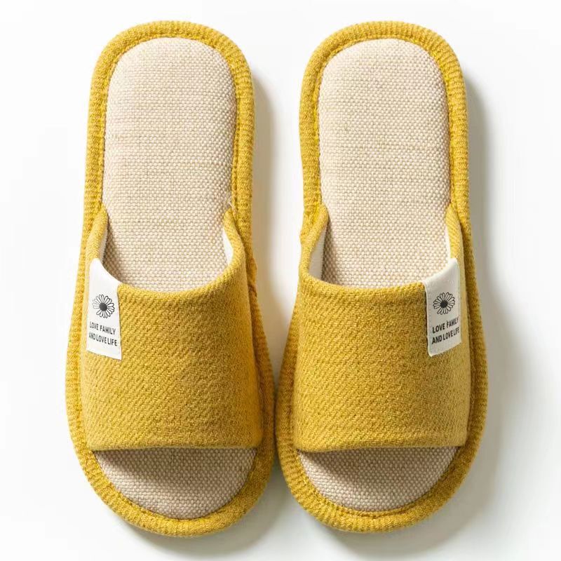 Fabric indoor slippers